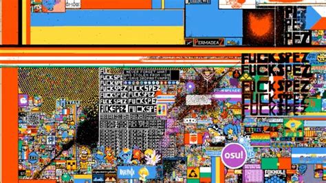 'FUCK SPEZ': Reddit Users Unite to Turn r/Place Mural Into a .